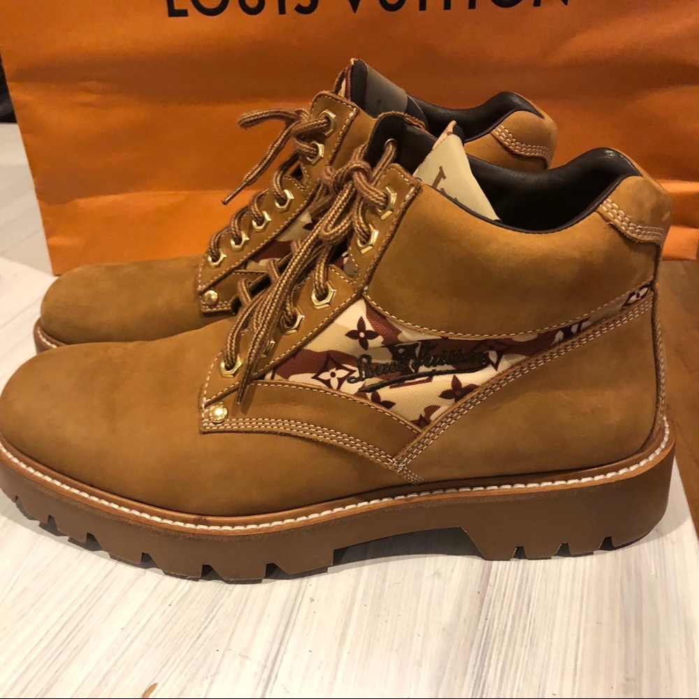 Men’s Louis Vuitton work boots size 7 1/2